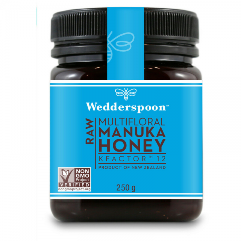 Wedderspoon RAW Manuka Honey KFactor 12+ 250g