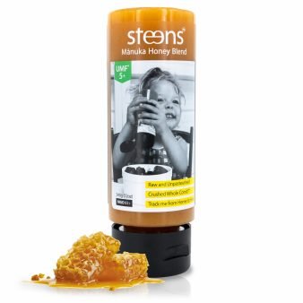 Steens MGO 83 Raw Unpasteurized Multifloral Manuka Honey Squeezy Bottle